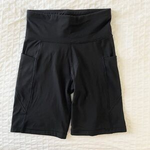 Aeropostale Black Bike Shorts for Women